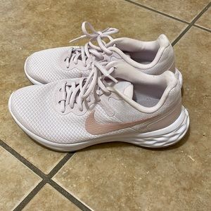 Pink Nike Running shoes